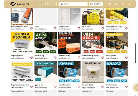 Stroy base online store